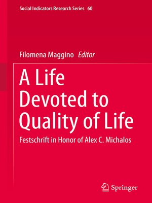 cover image of A Life Devoted to Quality of Life